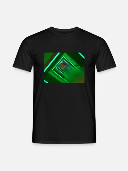 LED Hallway Gift & Gift Idea - Men's T-Shirt - black
