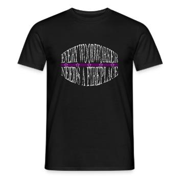 sayings gift john carpenter tools funny sayings - Männer T-Shirt - Schwarz - Vorne - AI Model Male 178 light (178cm)