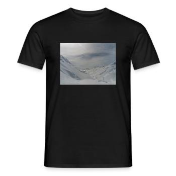 Streetwear POUDREUSE - T-shirt homme - noir - Devant - AI Model Male 178 light (178cm)