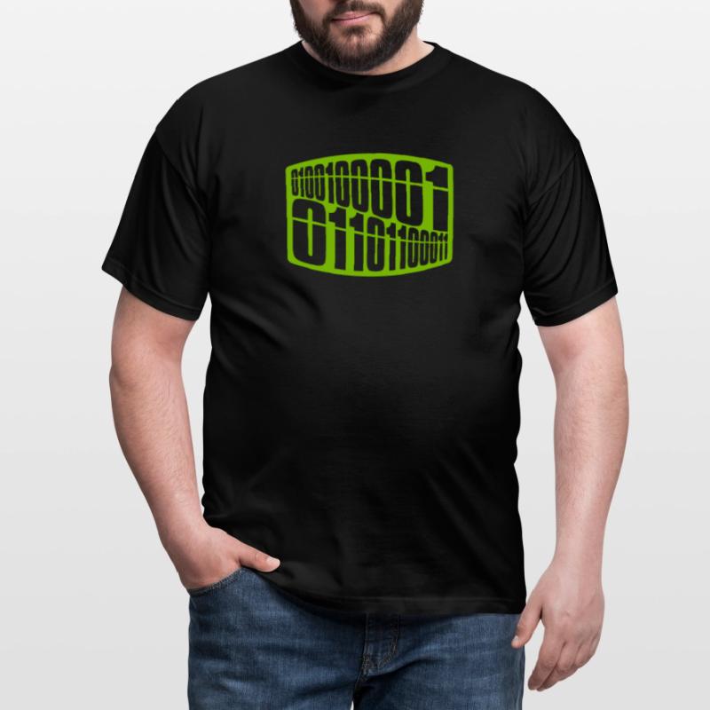 Binary Code Program Language Men's T-Shirt