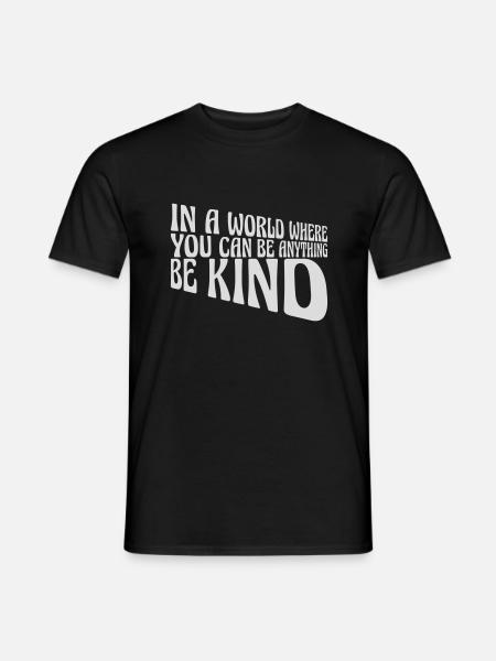 you can be kind - Men's T-Shirt - black