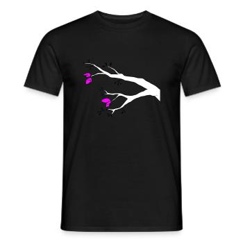 Bud - Men's T-Shirt - black - Front - AI Model Male 178 light (178cm)
