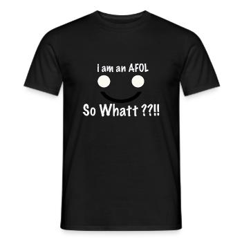 test - Männer T-Shirt - Schwarz - Vorne - AI Model Male 178 light (178cm)