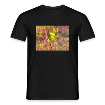 cornouillers Hornstrauch Cornus - T-shirt homme - noir - Devant - AI Model Male 178 light (178cm)