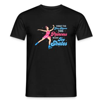 Fairy Tales on Ice: Slippers to Skates - Männer T-Shirt - Schwarz - Vorne - AI Model Male 178 light (178cm)