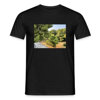 IMG 9514 - Men's T-Shirt - black - Front - AI Model Male 178 light (178cm)