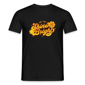 Old People Retirement Retired Proud Age - Men's T-Shirt - black - Front - AI Model Male 178 light (178cm)