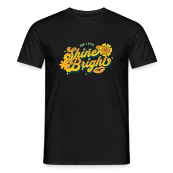 Old People Retirement Retired Proud Age - Men's T-Shirt - black - Front - AI Model Male 178 light (178cm)