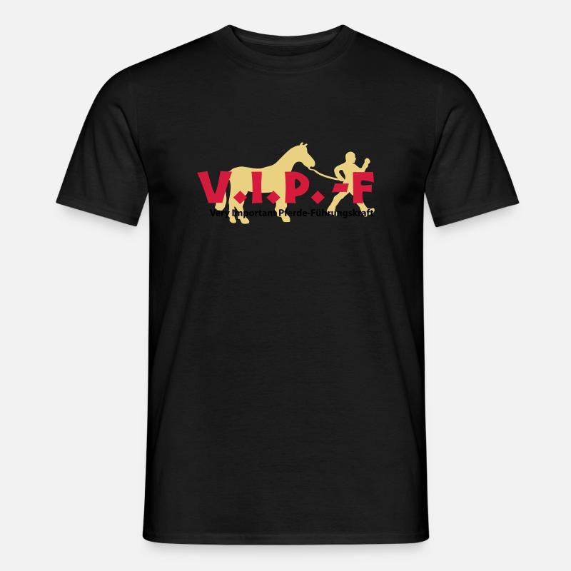 VIP-F - Männer T-Shirt - Schwarz
