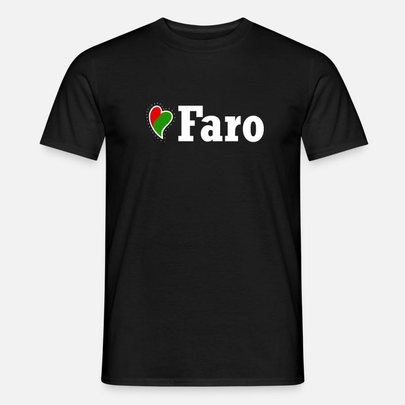 faro - Männer T-Shirt - Schwarz