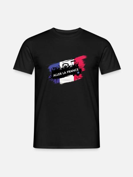 Aller La France 2021 - T-shirt homme - noir