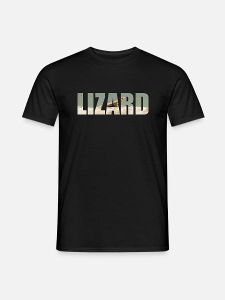 Lizard - Men's T-Shirt - black