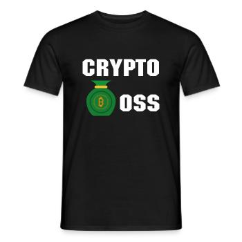 Bitcoin Trading Crypto Stocks - T-shirt homme - noir - Devant - AI Model Male 178 light (178cm)