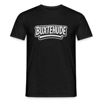 Buxtehude Niedersachsen - Männer T-Shirt - Schwarz - Vorne - AI Model Male 178 light (178cm)