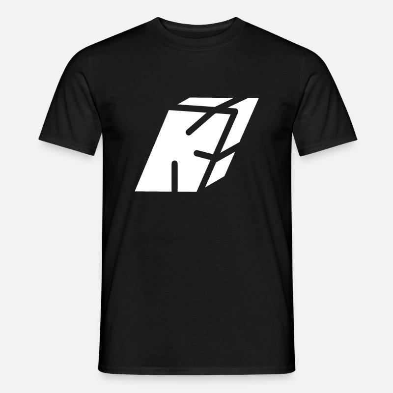 Abstract K-Brief - Männer T-Shirt - Schwarz