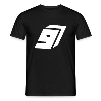Abstract Nummer 9 - Männer T-Shirt - Schwarz - Vorne - AI Model Male 178 light (178cm)