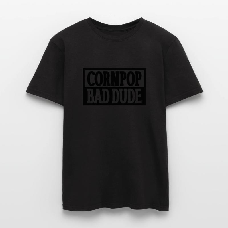 Corn Pop Was A Bad Dude Athletic Cornpop Meme Männer T-Shirt