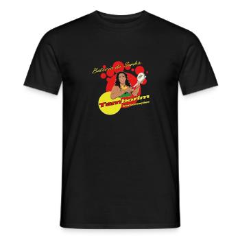 BBaC Tamborim - T-shirt homme - noir - Devant - AI Model Male 178 light (178cm)