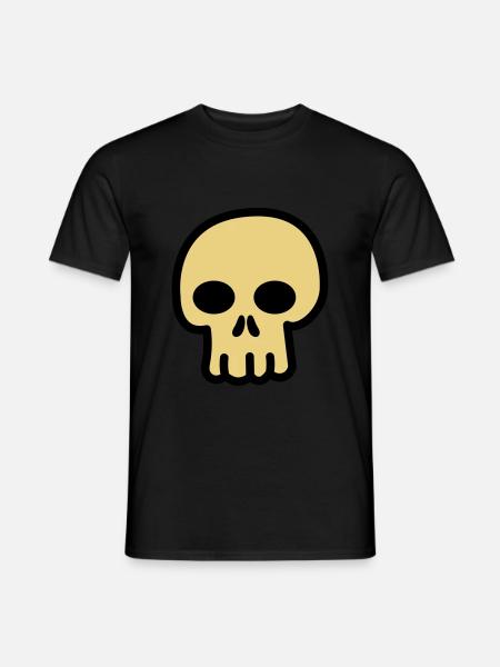 Skull Drawing Sweet - Men's T-Shirt - black