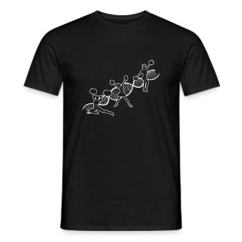 Cheerleader Gift Cheerleader Cheerleader Cheerleading - Men's T-Shirt - black - Front - AI Model Male 178 light (178cm)