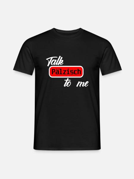 pälzisch - Männer T-Shirt - Schwarz