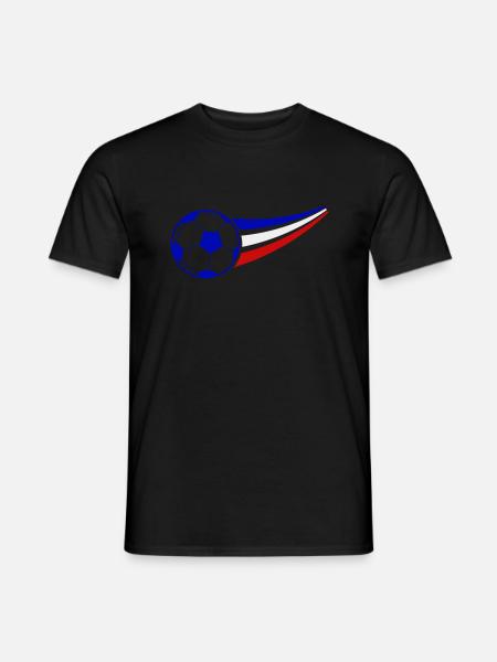 France Soccer - Men's T-Shirt - black