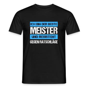 Resistant Master - Men's T-Shirt - black - Front - AI Model Male 178 light (178cm)