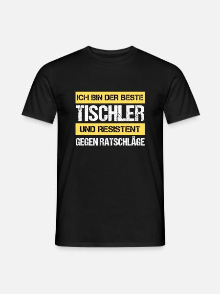 Charpentier résistant - T-shirt homme - noir