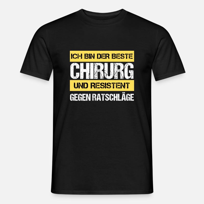 Resistenter Chirurg - Männer T-Shirt - Schwarz