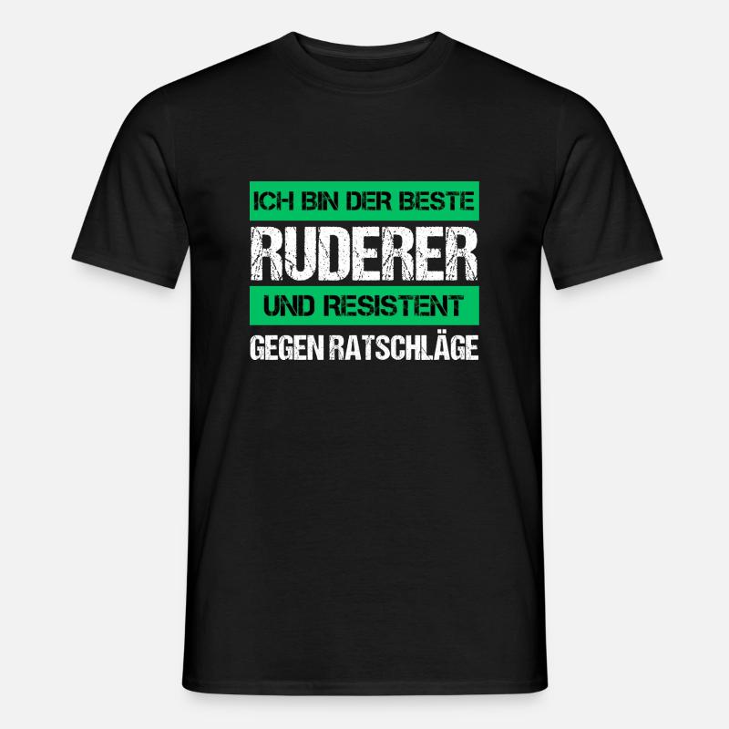 Resistenter Ruderer - Männer T-Shirt - Schwarz