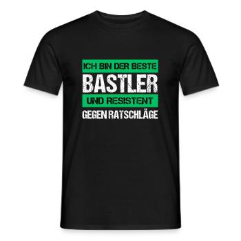 Resistant Tinkerer - Men's T-Shirt - black - Front - AI Model Male 178 light (178cm)