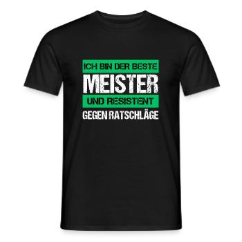 Resistant Master - Men's T-Shirt - black - Front - AI Model Male 178 light (178cm)