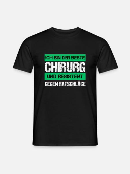 Chirurgien résistant - T-shirt homme - noir