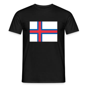 Färöer Inseln - Männer T-Shirt - Schwarz - Vorne - AI Model Male 178 light (178cm)