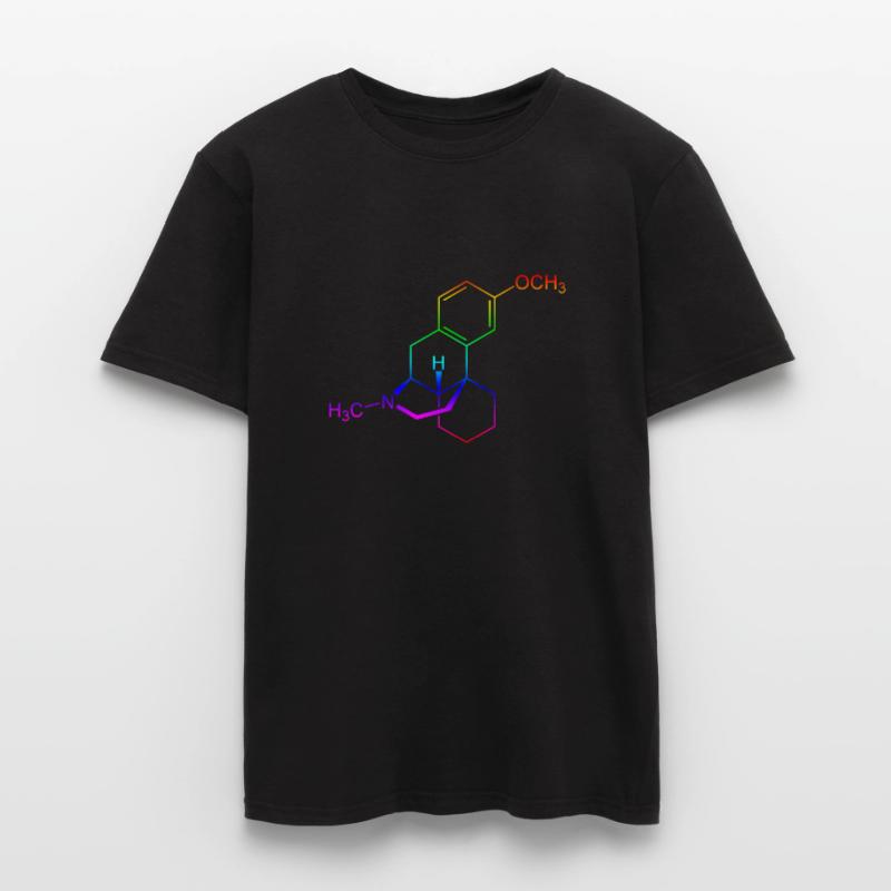 Dextromethorphan DXM structural formula Men's T-Shirt