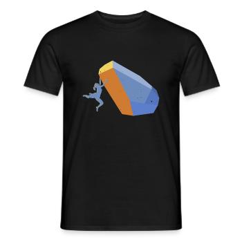 Bloc - T-shirt homme - noir - Devant - AI Model Male 178 light (178cm)