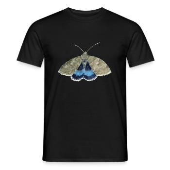 Blue underwing - Men's T-Shirt - black - Front - AI Model Male 178 light (178cm)