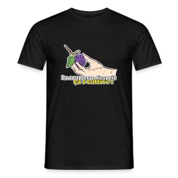 Ça se cultive ! - T-shirt homme - noir - Devant - AI Model Male 178 light (178cm)