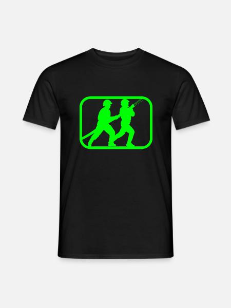 fire brigade - Men's T-Shirt - black