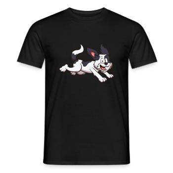 Courir Shih Tzu Chien - T-shirt homme - noir - Devant - AI Model Male 178 light (178cm)