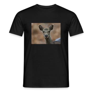 000 3532 NEF - Men's T-Shirt - black - Front - AI Model Male 178 light (178cm)