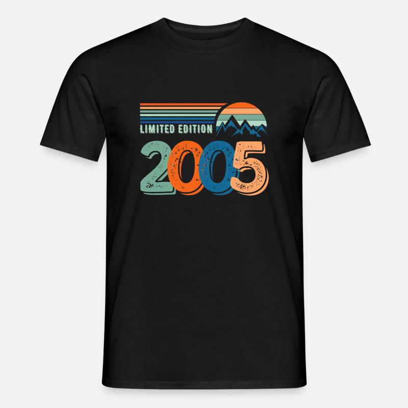 Limitierte Auflage 2005 - Männer T-Shirt - Schwarz