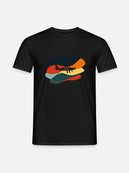 Airport Airline - Men's T-Shirt - black