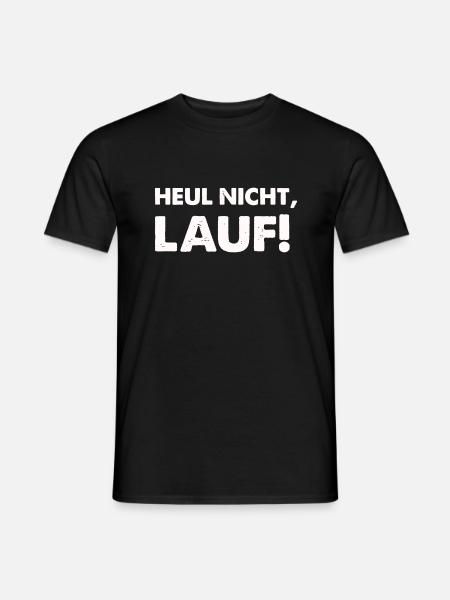 Howl doesn't run - Men's T-Shirt - black