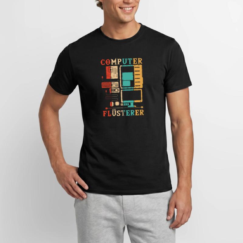 Computer Whisperer Computer Scientist Admin Men's T-shirt