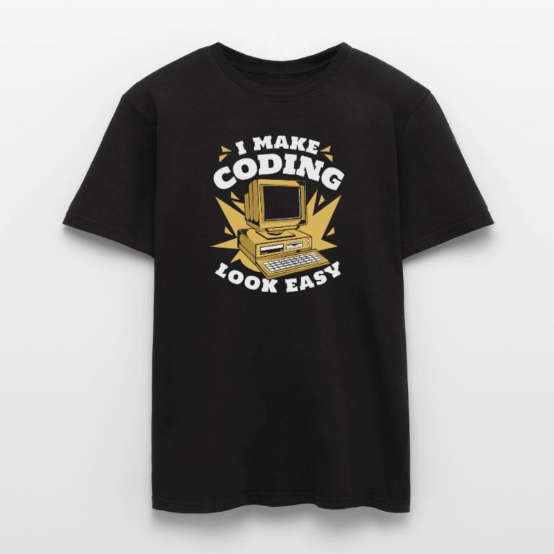 Je rends le codage facile Developer Coder T-shirt homme