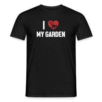 J’aime mon jardin potager jardin horticulture jardinier - T-shirt homme - noir - Devant - AI Model Male 178 light (178cm)