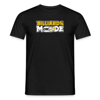 Billiards Mode On Billiards Snooker Billardtisch - Männer T-Shirt - Schwarz - Vorne - AI Model Male 178 light (178cm)