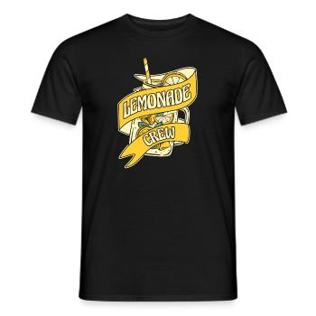 Lemonade Crew Lemonade Seller Lemonade - Men's T-Shirt - black - Front - AI Model Male 178 light (178cm)