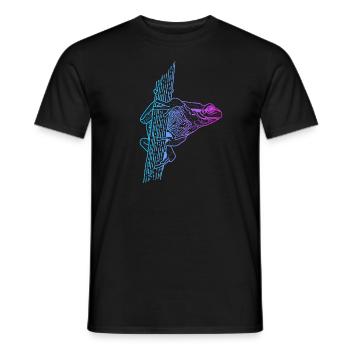 Laubfrosch Kröte Kaulquappe Froschzüchter Frosch - Männer T-Shirt - Schwarz - Vorne - AI Model Male 178 light (178cm)